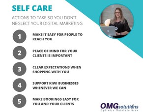 SELF CARE: Ensure your digital marketing is not neglected